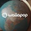 Logotipo de Wallapop sobre globo terráqueo