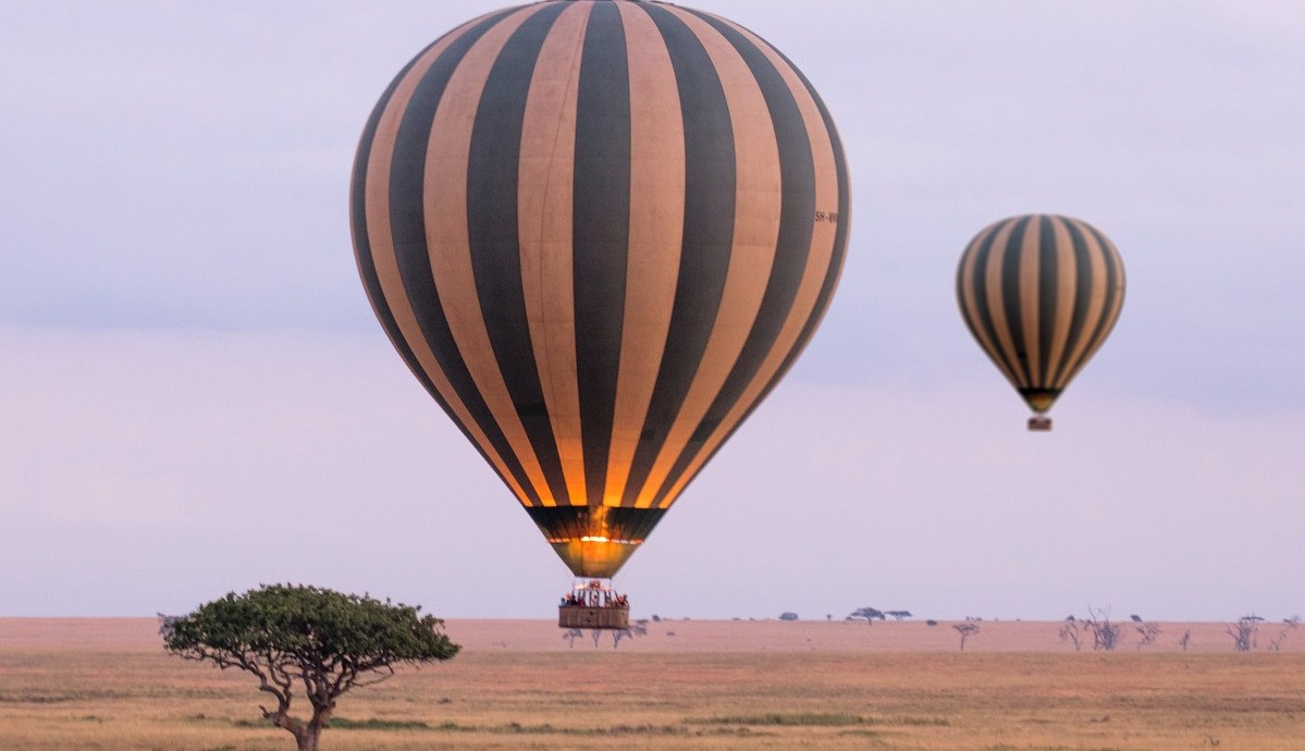 globos aerostáticos en tanzania