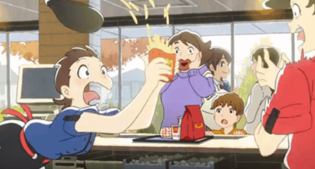 McDonald&#039;s tira de anime para reclutar más personal japonés