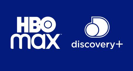 logotipos de HBO Max y Discovery+