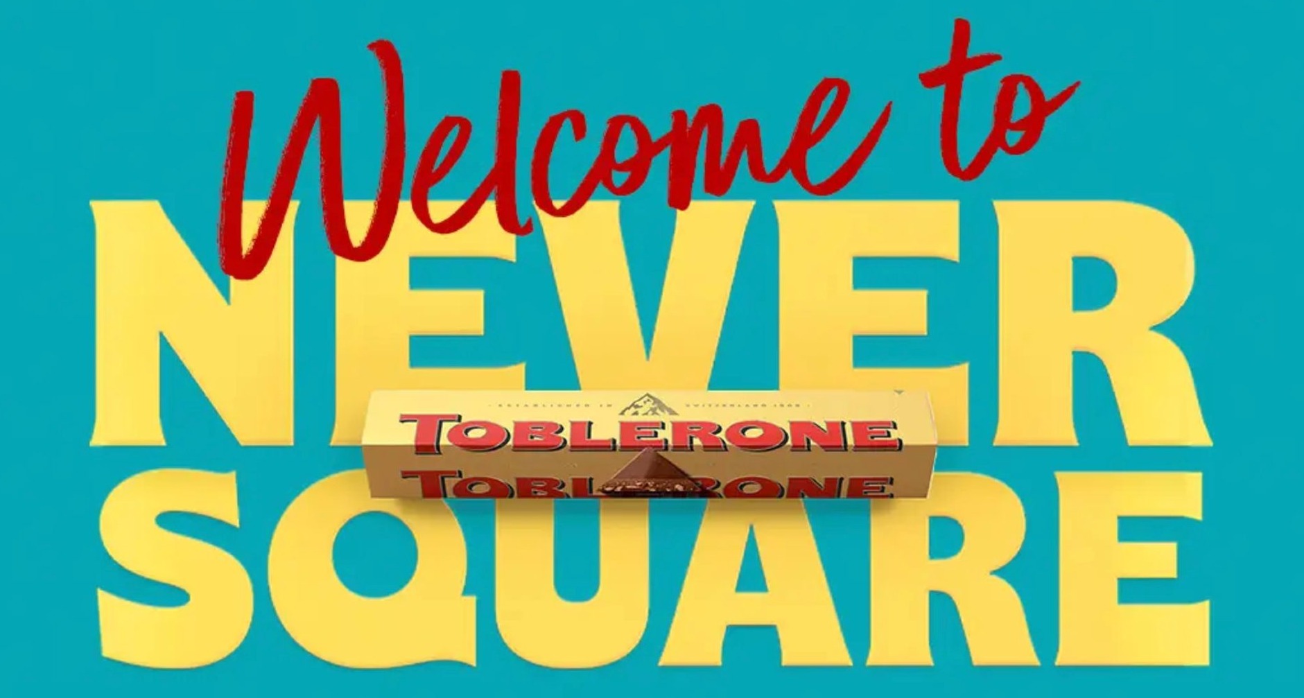 Toblerone never square