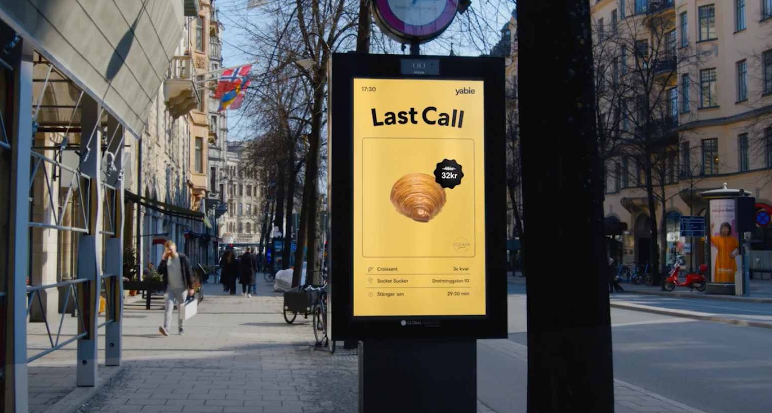 Así se ha utilizado la publicidad exterior en tiempo real para combatir el desperdicio de alimentos