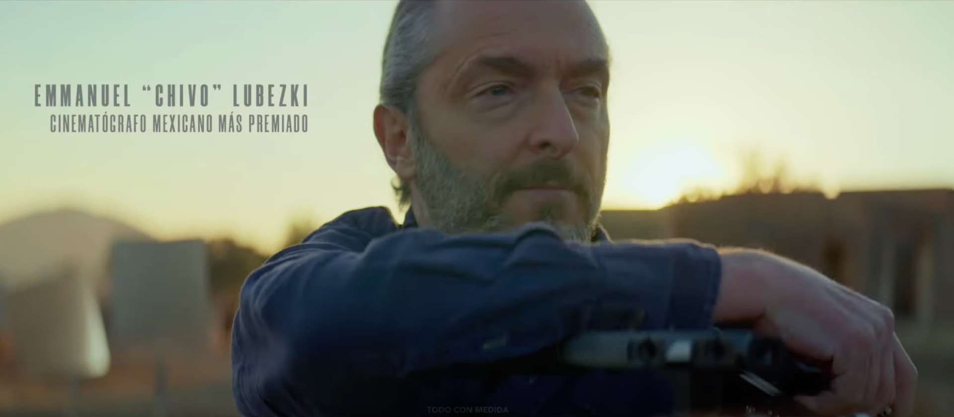Emmanuel Lubezki, en una imagen del spot.