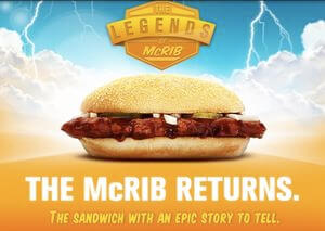 McRib ya está aquí