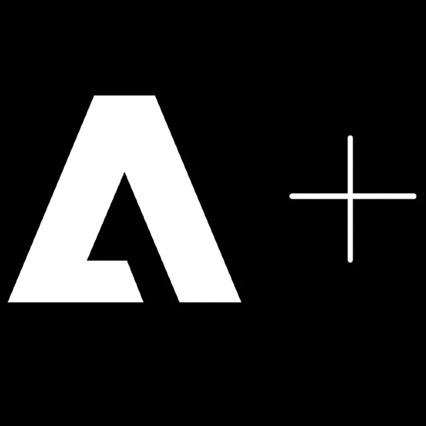 Los logotipos de adobe y semrush sobre un fondo negro