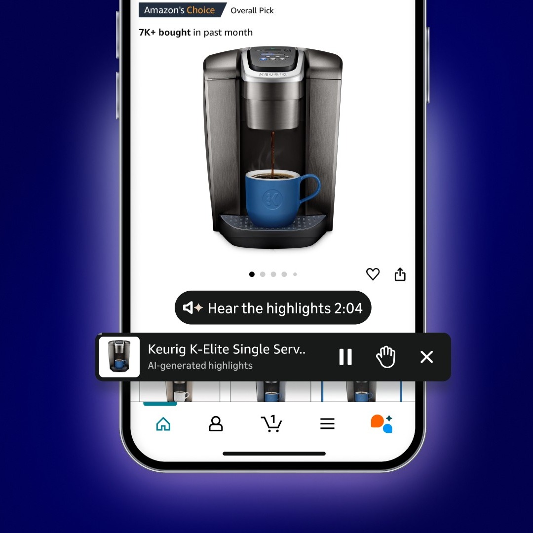 Podcasts de IA para productos de Amazon