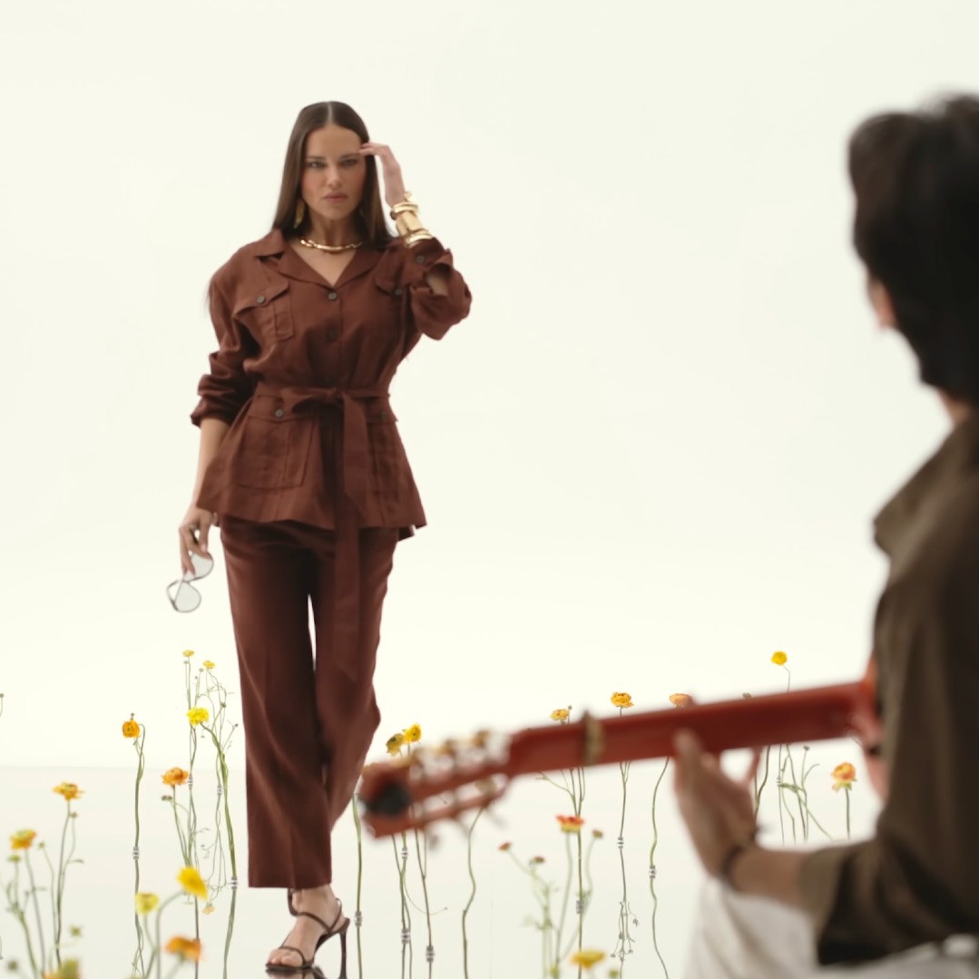 Adriana Lima y Yerai Cortés en el anuncio de primavera de El Corte Inglés