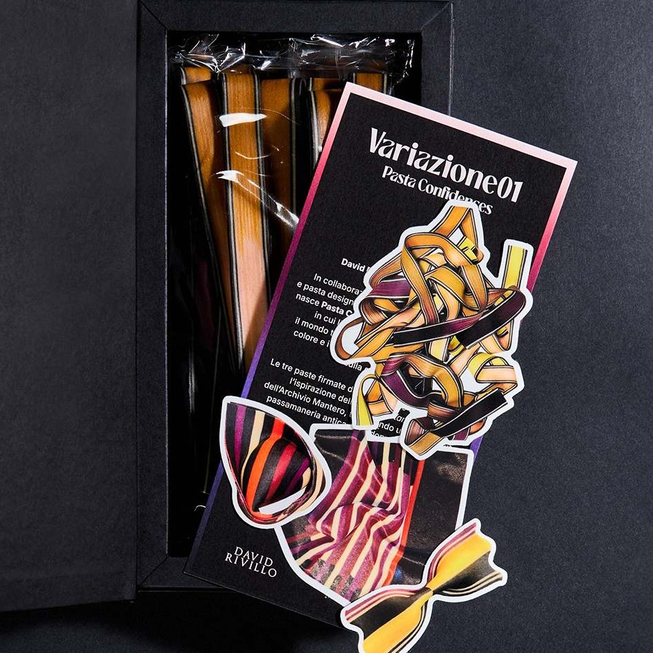 Pasta inspirada en tradición textil