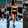 Imágenes de la atleta compitiendo con las piernas llenas de caca