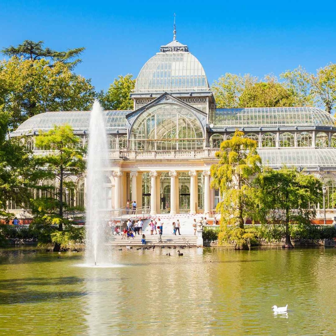 Palacio de Cristal en el Parque del Retiro