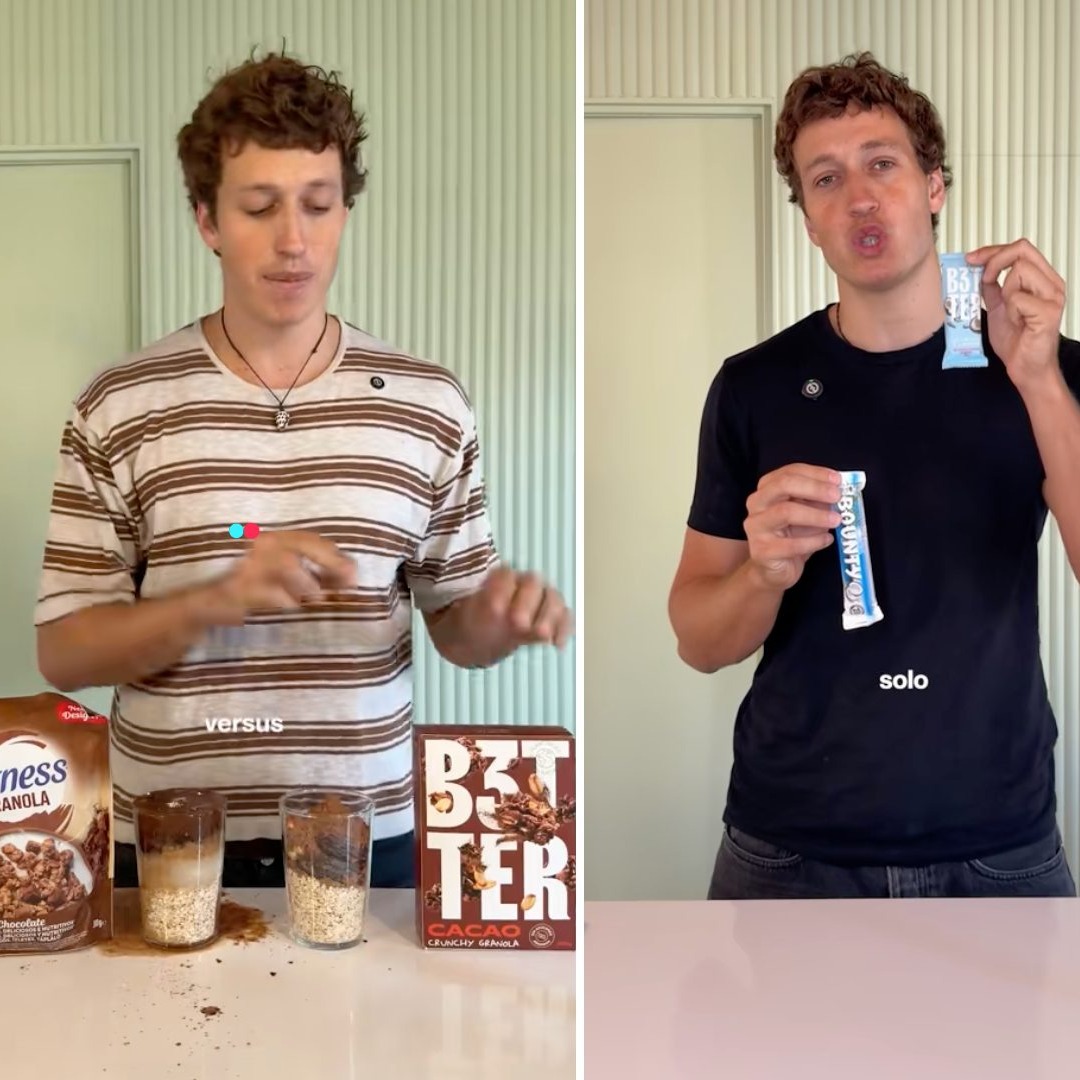 Alex Boisset, Co-Fundador de B3tter Foods, en vídeos de TikTok