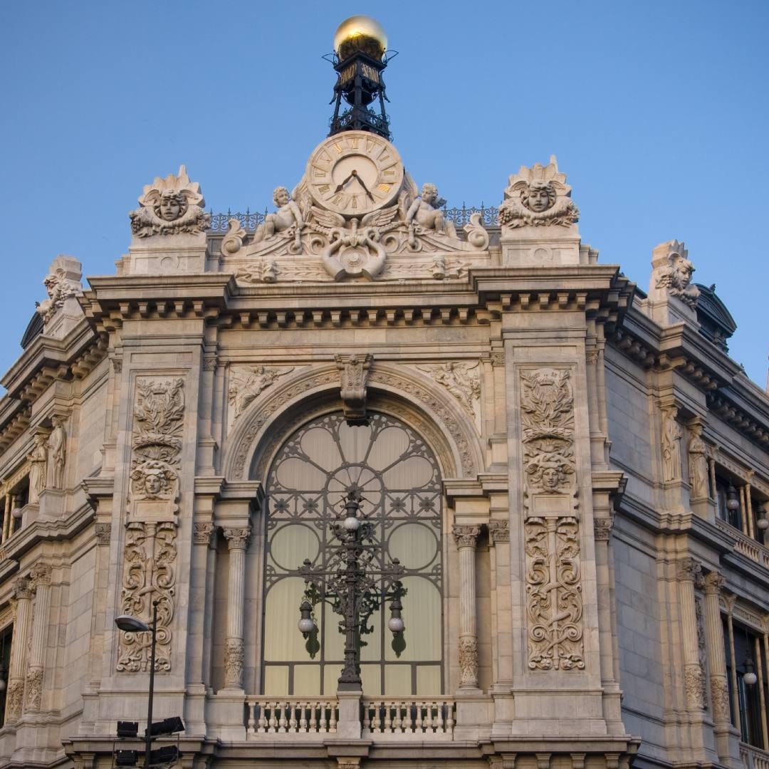 Fachada de la sede del Banco de España