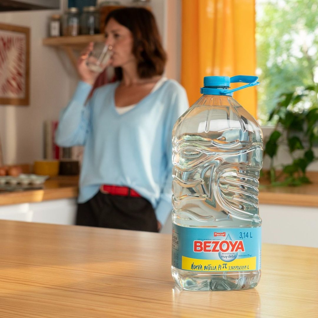 Botella de 3,14 litros de Bezoya