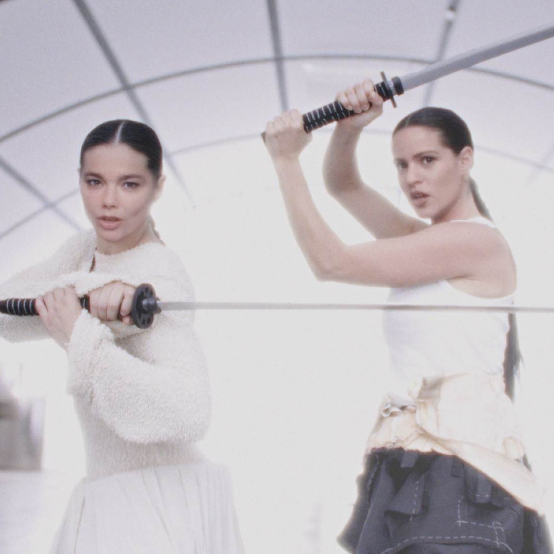 Björk y Rosalía
