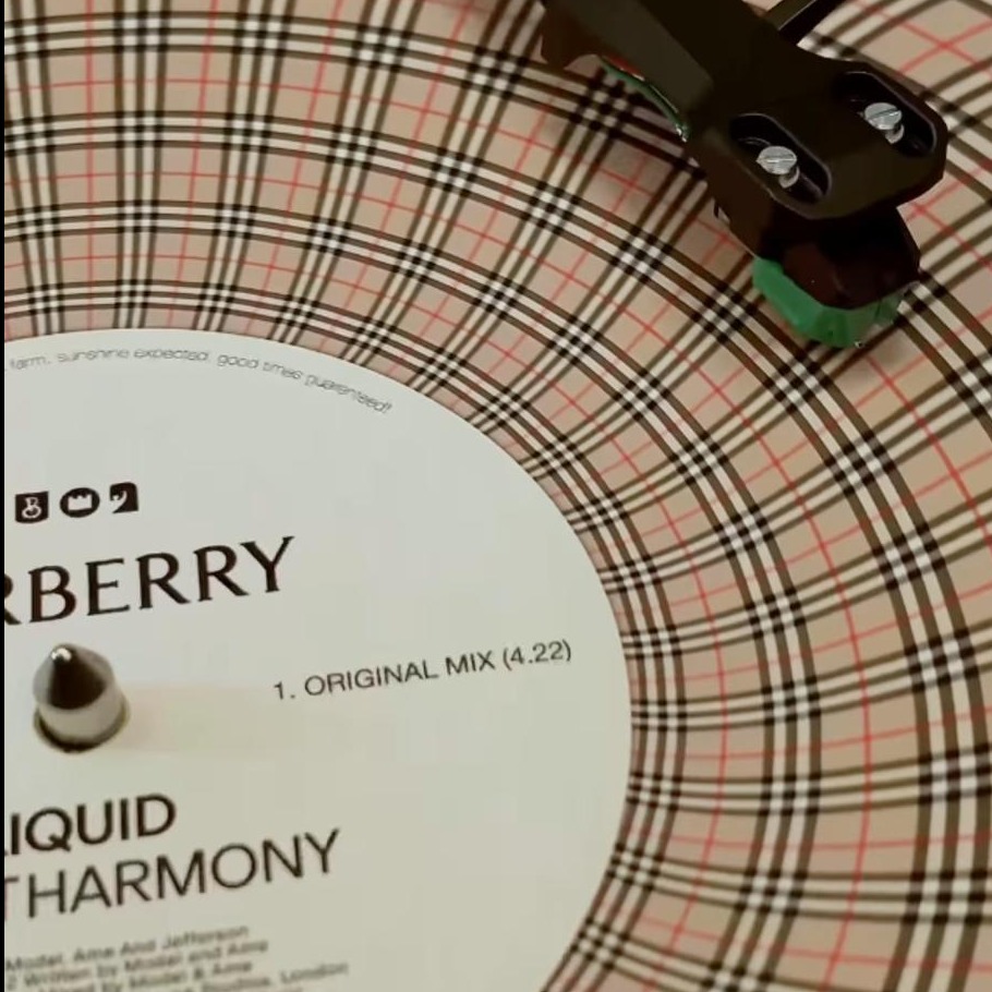 Discos de vinilo de Burberry
