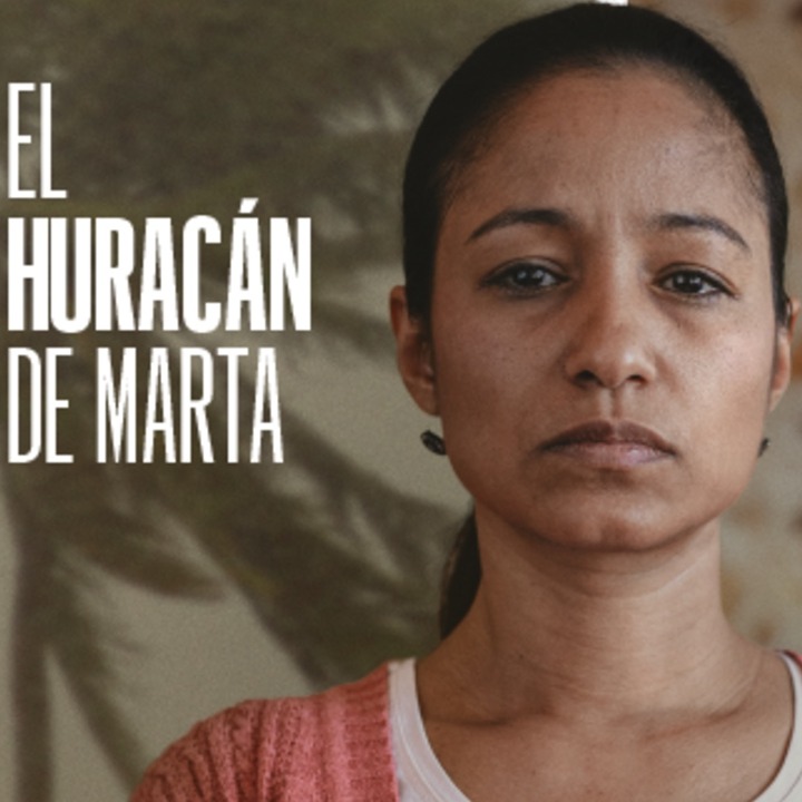 una gráfica de la campaña con el huracán de marta que es la soledad no deseada