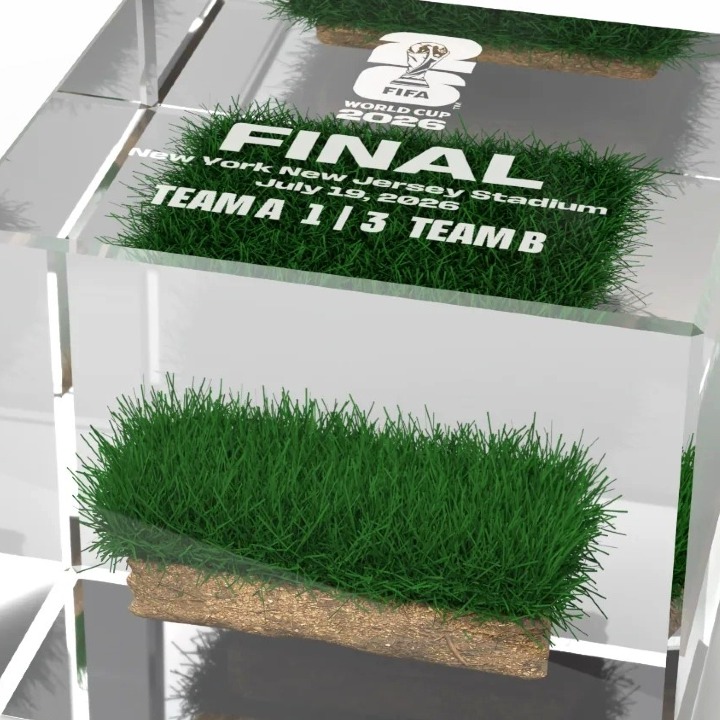 Césped de campo de fútbol