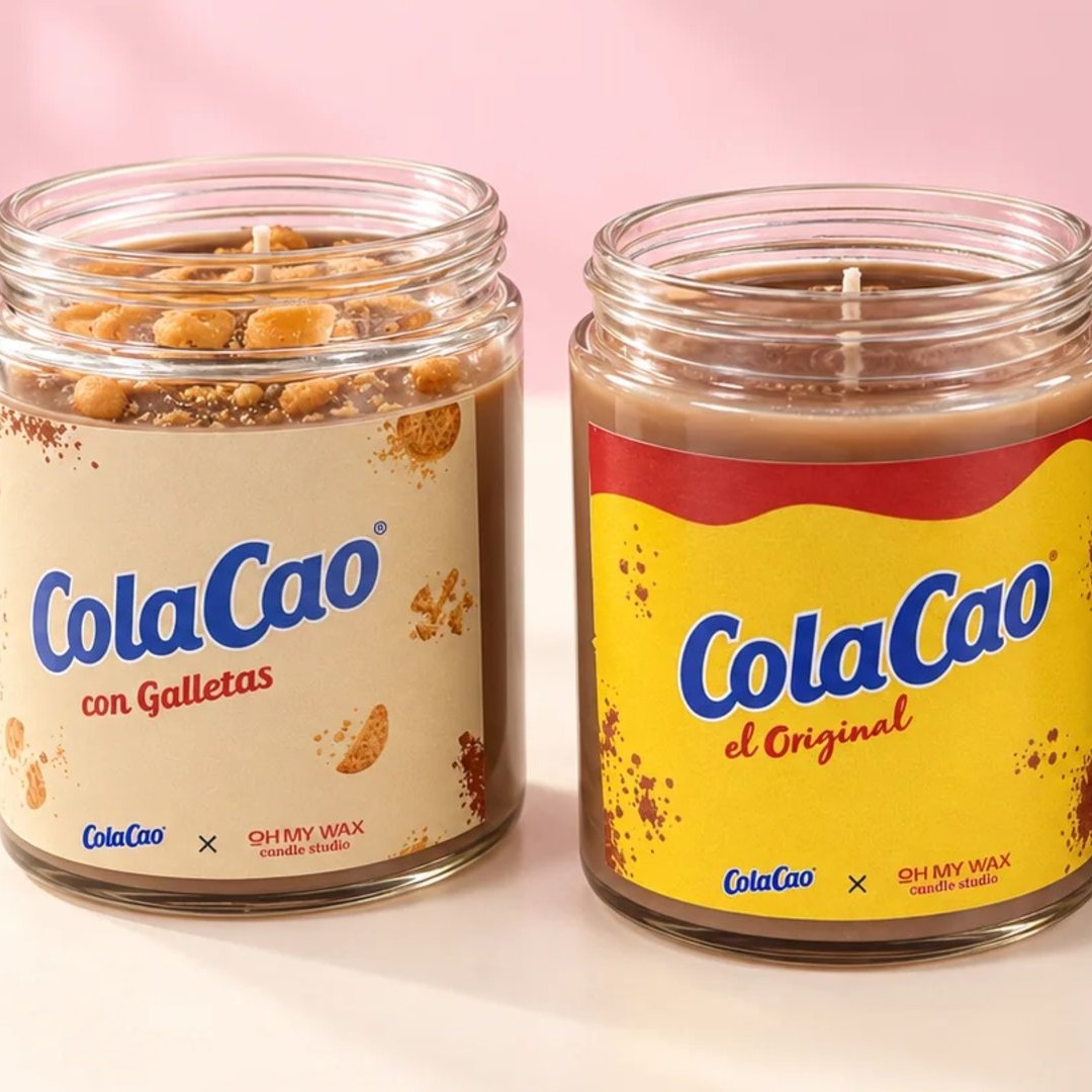 Colección de velas de Colacao
