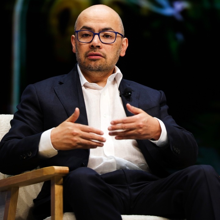 Demis Hassabis en su conferencia de Cannes Lions