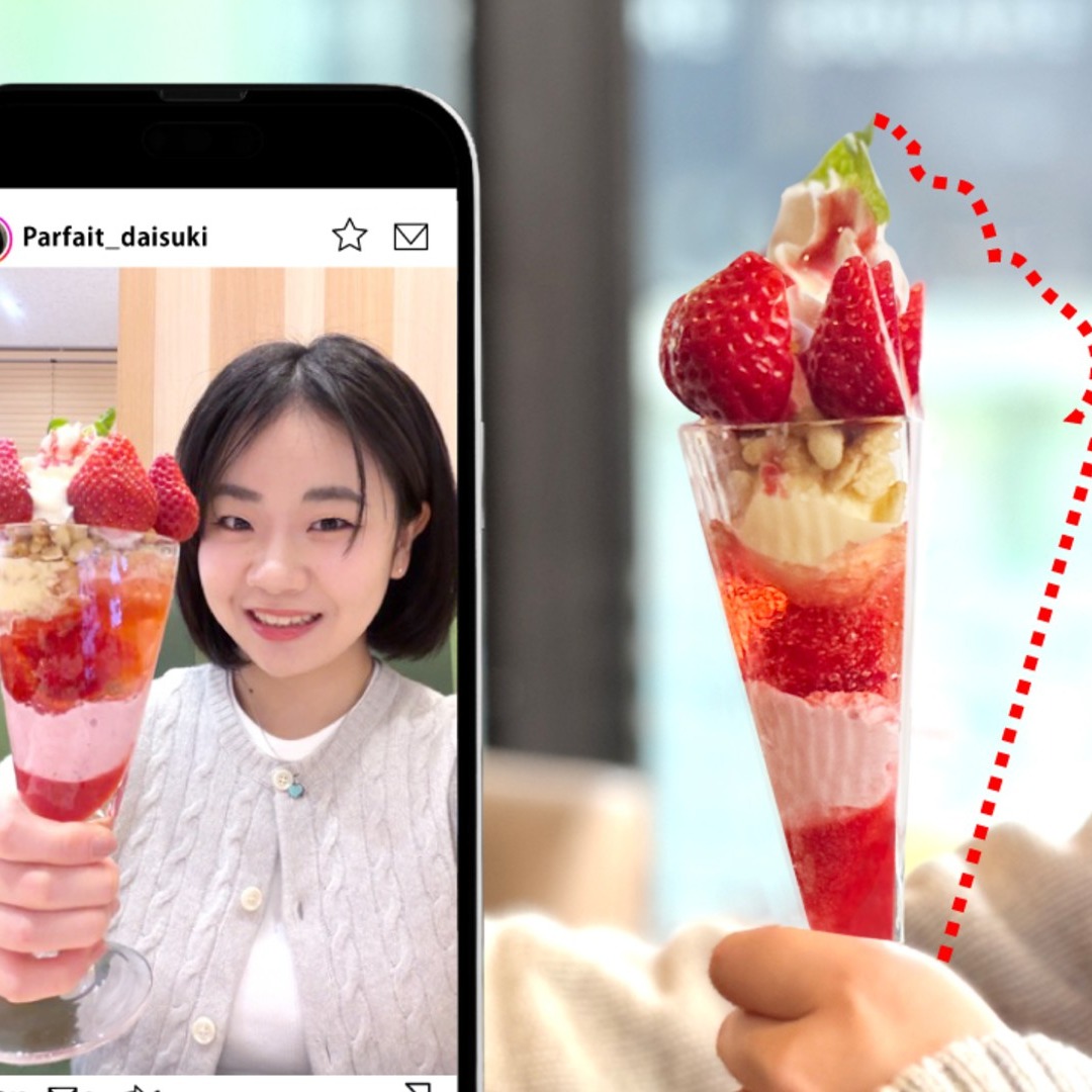 Joden se hace selfie con postre