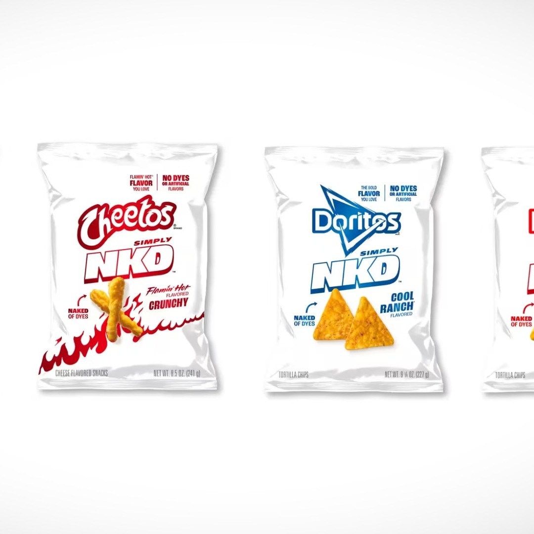 Versión NKD de Doritos y Cheetos