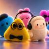 Los personajes de Dots junto a Muse