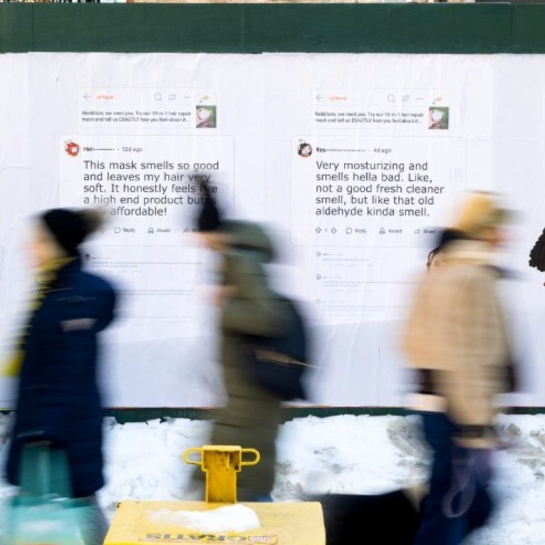 Carteles de Dove con comentarios de Reddit