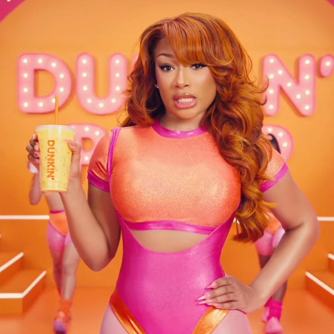 Megan Thee Stallion en un anuncio de Dunkin'