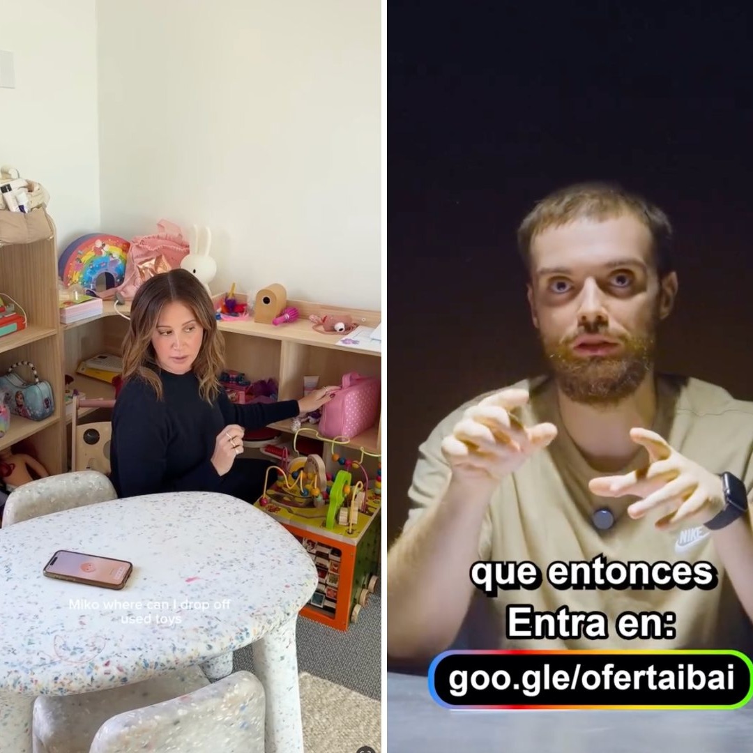 Influencers promocionando herramientas de IA en redes sociales