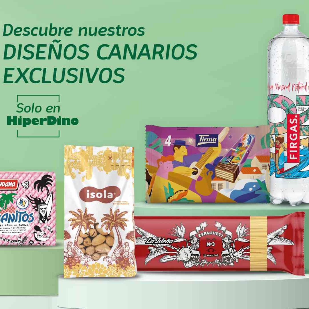 HiperDino destaca marcas locales con diseños e ilustraciones de jóvenes talentos HiperDino destaca marcas locales con diseños e ilustraciones de jóvenes talentos