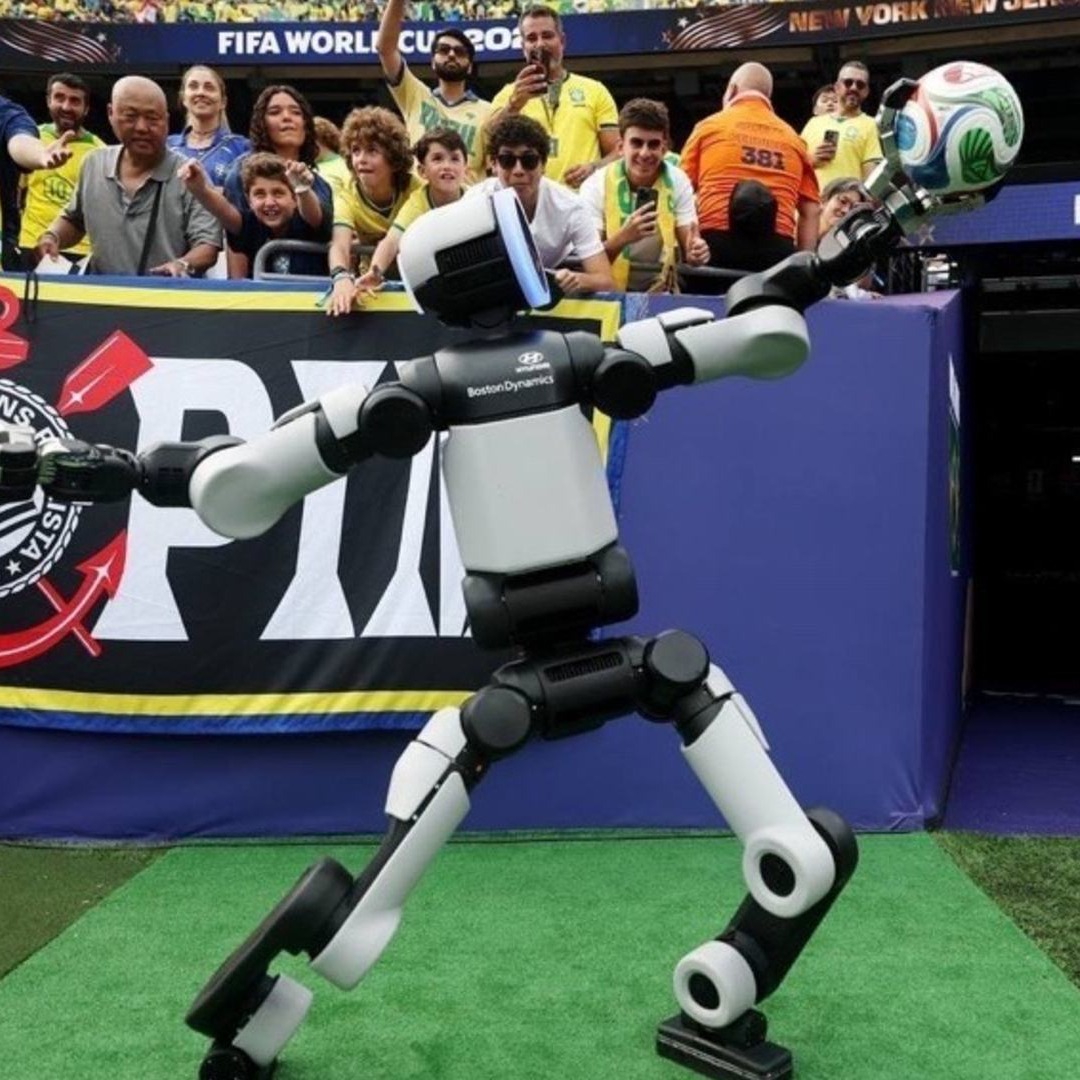 El robot Atlas en el Mundial de Fútbol