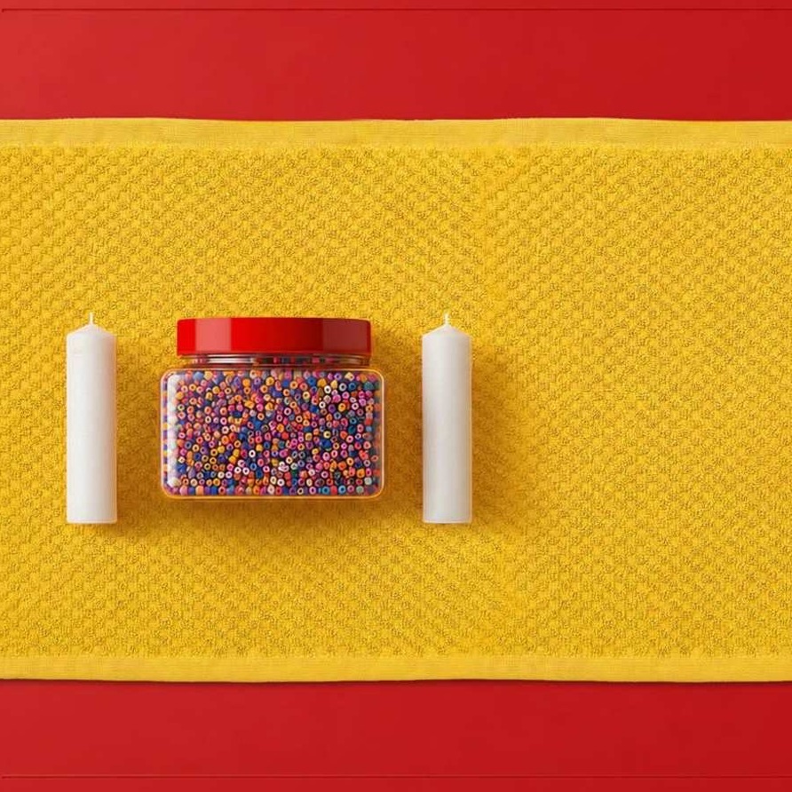 Banderas creadas con productos de Ikea