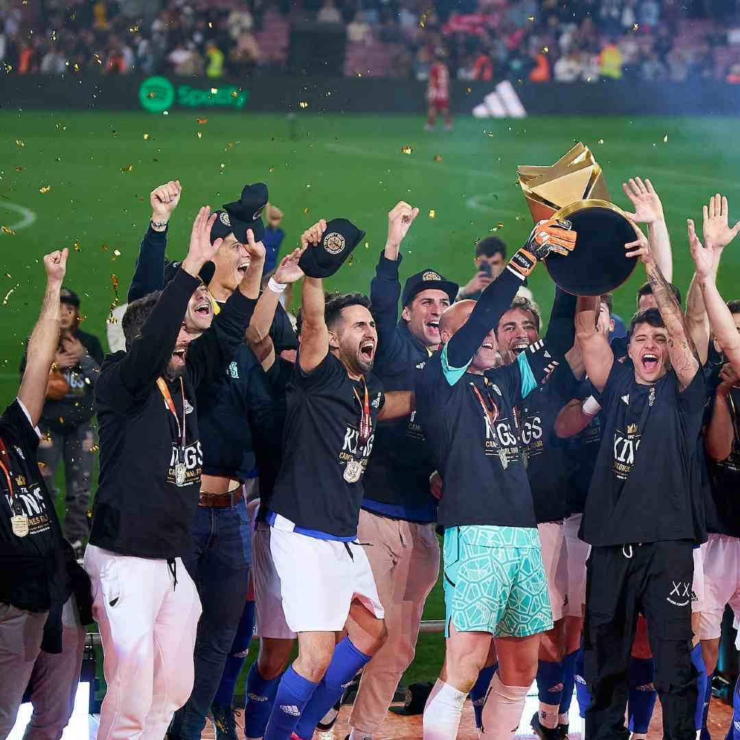La Kings League Infojobs llena el Spotify Camp Nou de espectáculo con el apoyo de las marcas