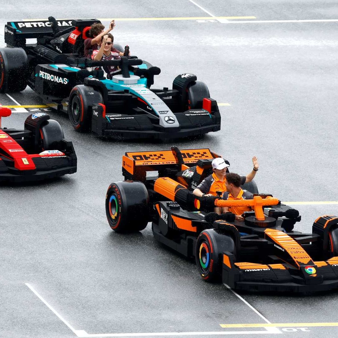 Réplicas de Lego a tamaño real de coches de Fórmula 1