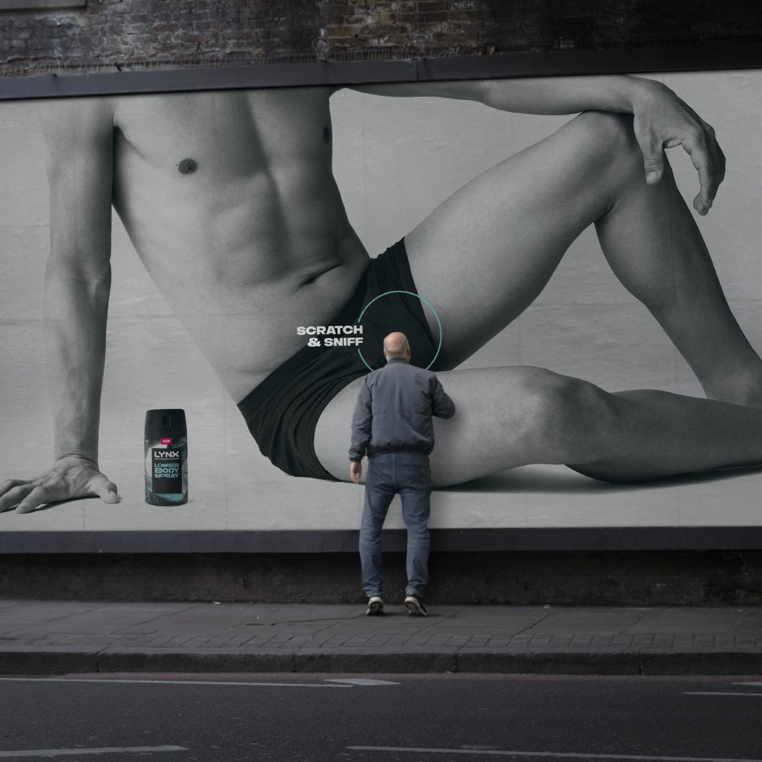 Valla publicitaria de Lynx