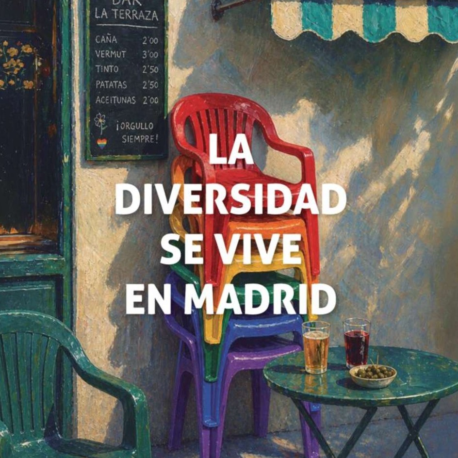 Carteles del Ayuntamiento de Madrid para el Orgullo