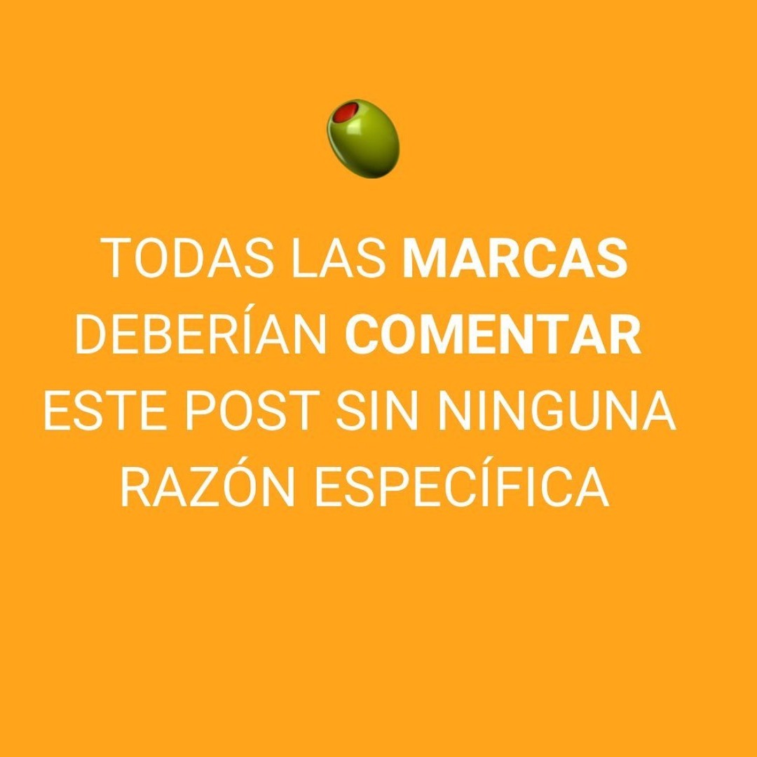 Decenas de marcas responden sin motivo a un post de Instagram