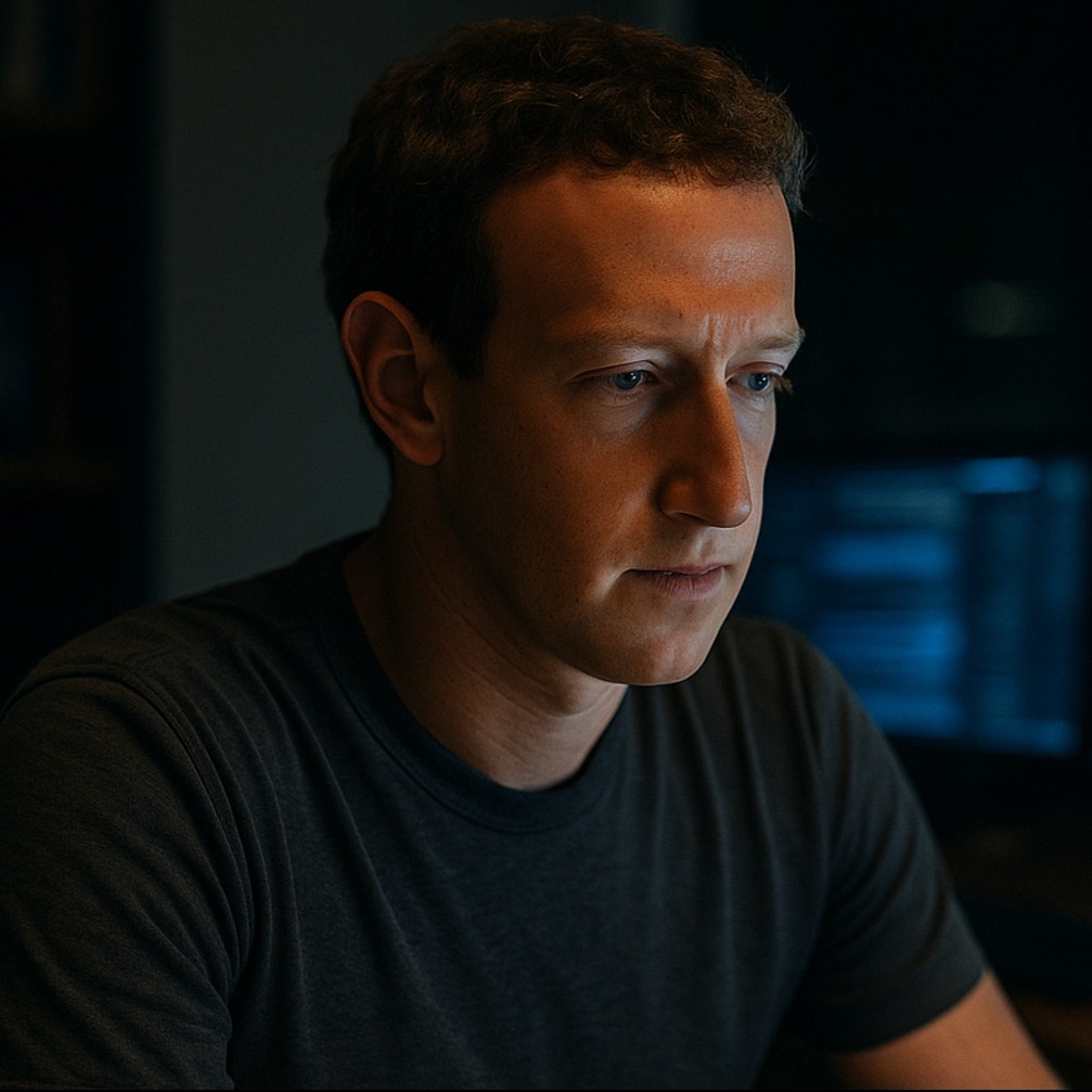 Imagen de Mark Zuckerberg generada con inteligencia artificial