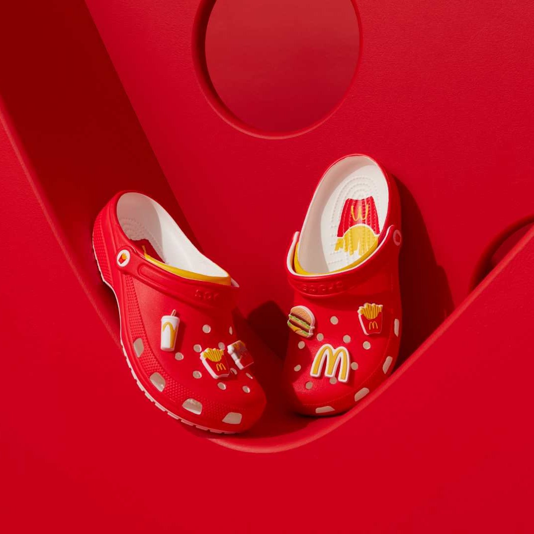 Calzado de McDonald's y Crocs