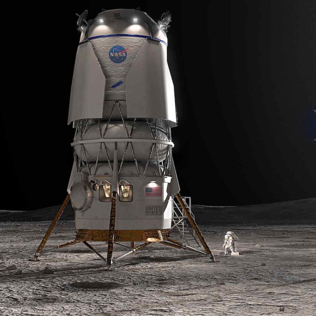 Tras Elon Musk y SpaceX, la NASA selecciona a Blue Origin como segundo proveedor para la misión Artemis