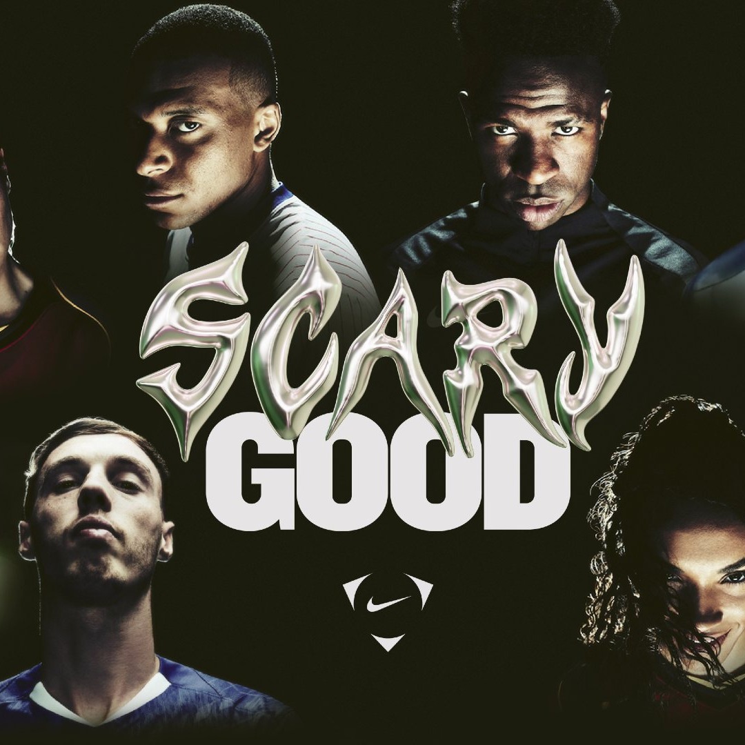 Imagen de la campaña Scary good, de Nike Football