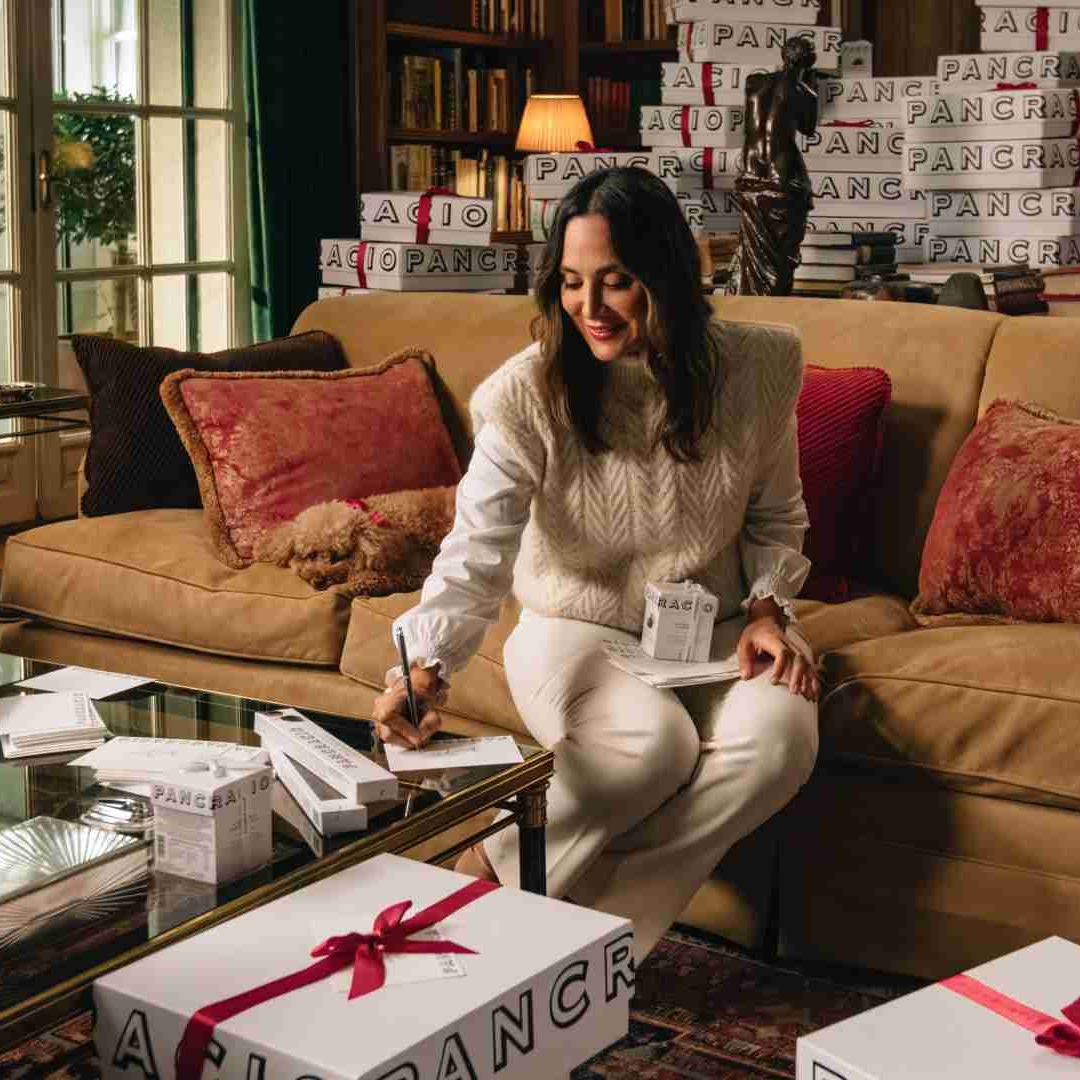 Tamara Falcó en el anuncio de Navidad de Pancracio Chocolates