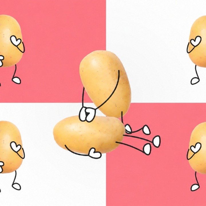 Patatas haciendo una RCP