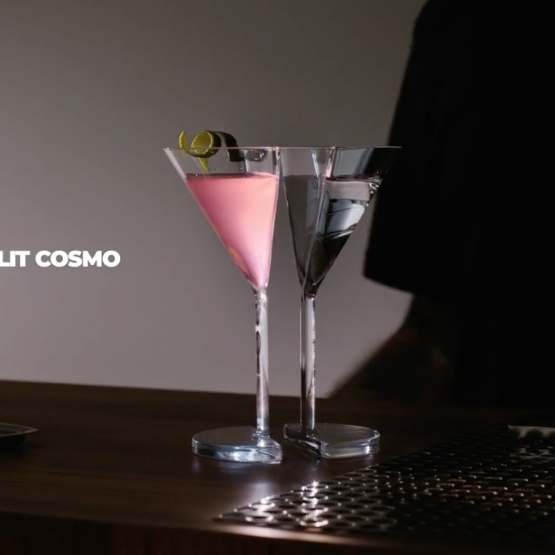 copa dividida en dos partes