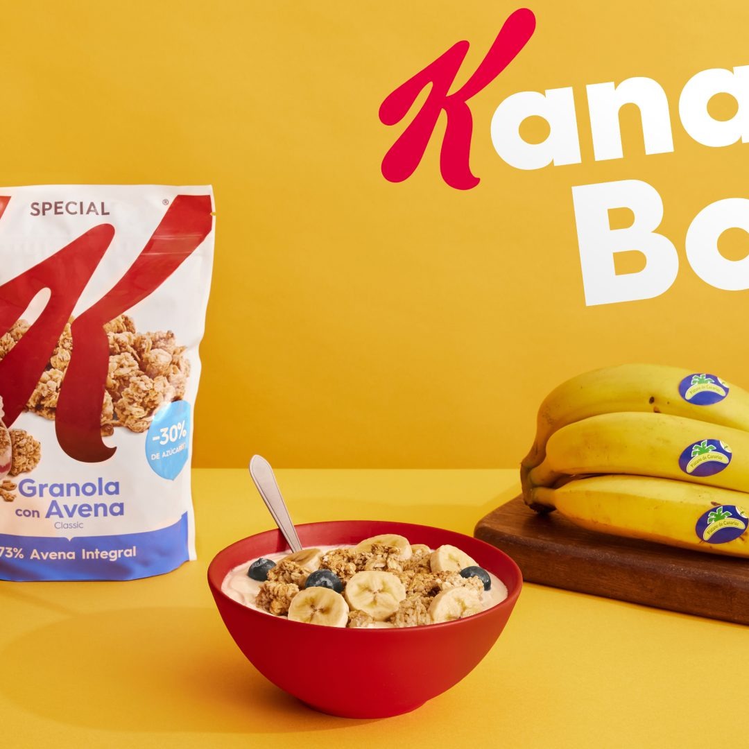 Plátano de Canarias y Special K