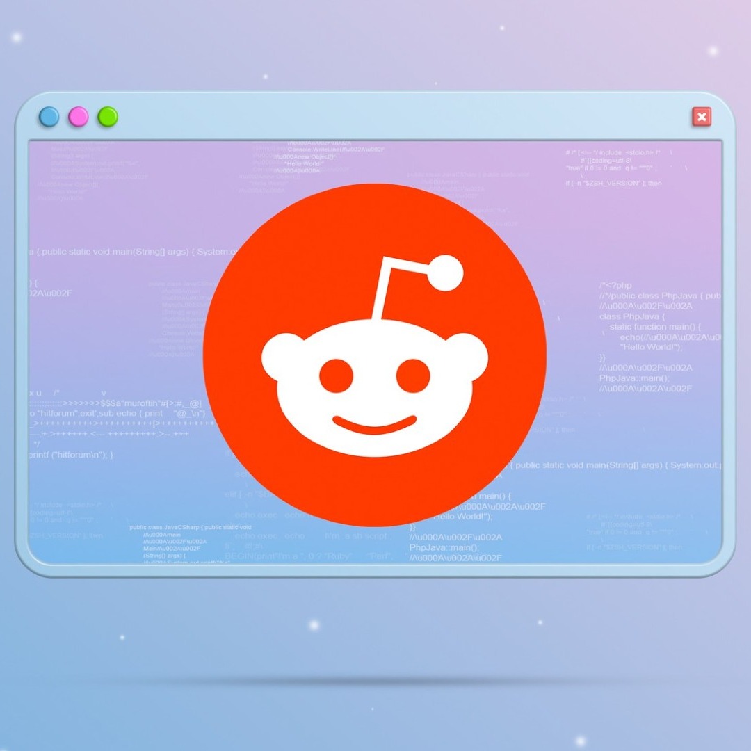 Logotipo de Reddit en la interfaz de un navegador