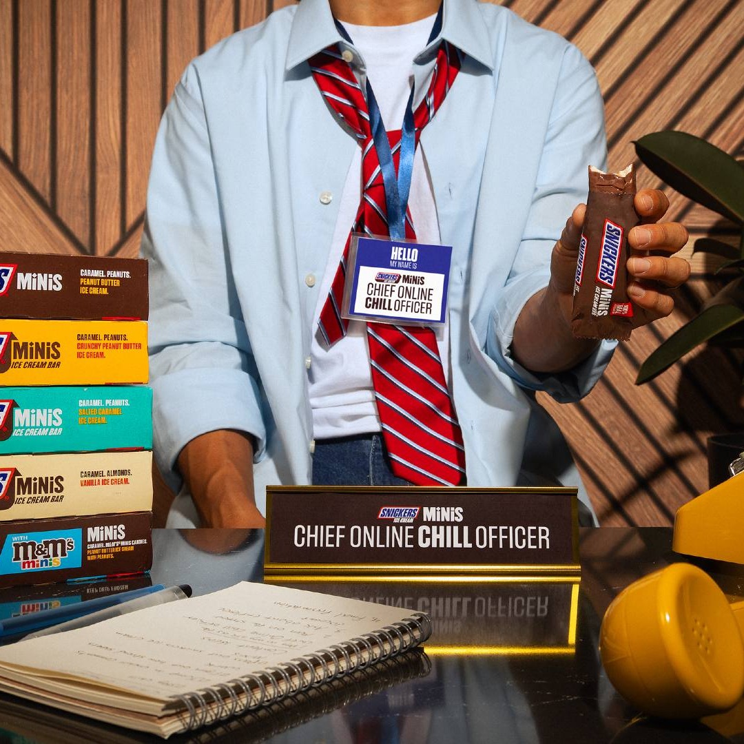Empleado de Snickers