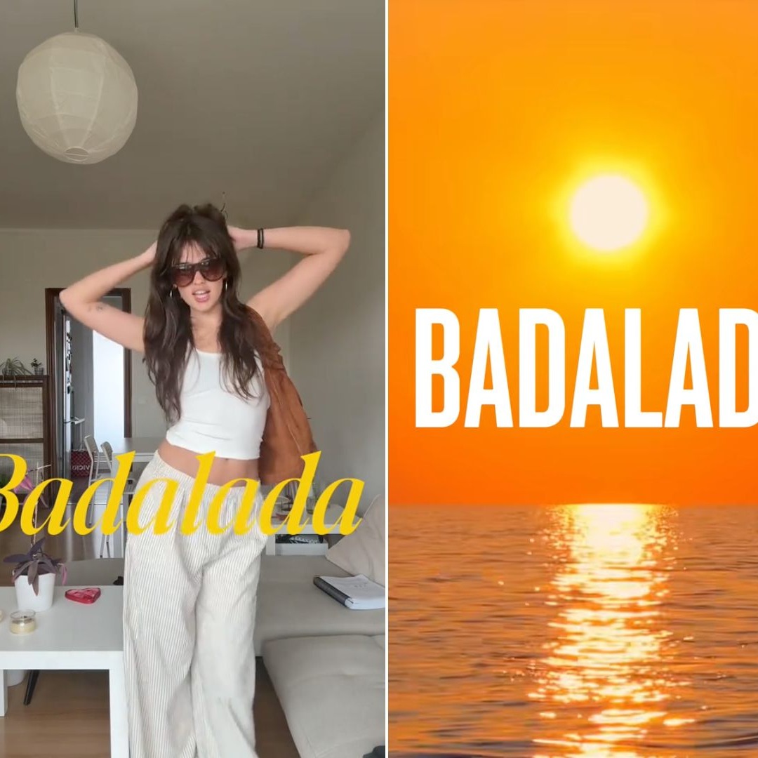 Contenido de influencers sobre el término badalada