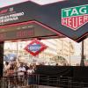 Reloj gigante de Tag Heuer en la Puerta del Sol