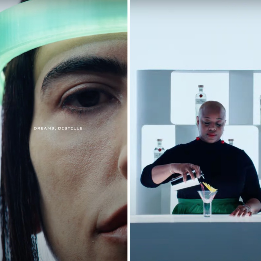 chica protagonista de anuncio tanqueray